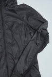 Cortaviento casual  negro lululemon talla S 202