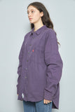 Blusa casual  morado levis talla Xl 467