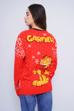 Sweater Rojo Garfield Talla S Image 2