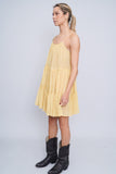 Vestido Amarillo wayf Talla M Image 1