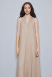 Vestido Beige Banana Republic Talla S Image 3