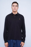 Polera Negro polo ralph lauren Talla L
