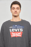 Polera casual  gris levis talla Xxl 933