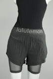 Short Gris lululemon Talla 6