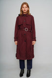 Abrigo Burdeo Coach Talla S Image 3