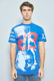 Polera Azul bare fox Talla L Image 0