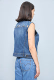 Jacket Azul Lovemade Talla L Image 2