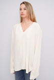 Blusa crema Vince Talla L Image 1
