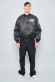 Bomber Negro Game Talla Xl Image 3