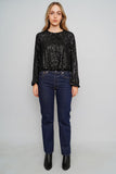 Blusa Negro Rachel Zoe Talla M Image 3