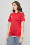 Polera casual  rojo  adidas talla S 163