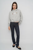 Polerón Gris Nike Talla M Image 3