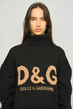 Sweater casual  negro d&g talla 46 853