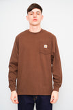 Polera Café Carhartt Talla M Image 0