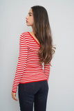 Sweater Rojo/blanco Guess Talla L Image 2