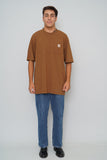 Polera Café Carhartt Talla Xl Image 3