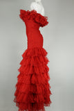 Vestido-Chaqueta Rojo sherri hill Talla S Image 1