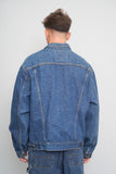 Jacket denim azul  Levis Talla 50 Image 2