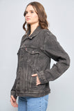 Chaqueta denim  gris levis talla M 778