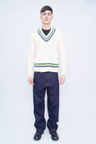 Sweater crema Polo Talla M Image 3