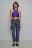 Top Morado rebook cardi b Talla S Image 3