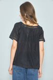 Blusa Negro J Crew Talla 6 Image 2