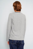 Polera Gris Lacoste Talla 36 Image 2