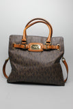 Cartera/Mochila chocolate Michael Kors Talla TU