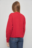 Sweater casual  rojo j s a talla L 353