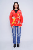 Sweater Rojo Garfield Talla S Image 3