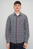 Camisa escocesa verde/rojo Columbia Talla S