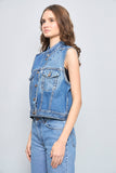 Chaqueta denim  azul levis talla L 772