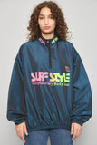 Cortaviento casual  azul surf talla M 361