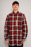 Camisa escocesa azul/rojo Carhartt Talla L Image 0