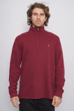 Polerón Burdeo Polo Talla M Image 0