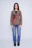 Blazer Café Aviva On Earth  Talla 34 Image 3