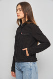 Chaqueta denim  negro levis talla M 898