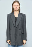 Blazer Gris Zara Talla S