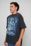 Polera Negro Liquid Blue Talla Xxl Image 1