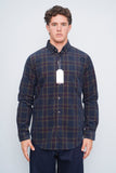 Camisa escocesa azul ben sherman Talla M