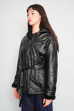 Abrigo Negro Wilson Leather Talla M Image 1