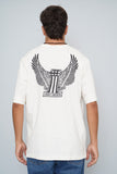 Polera Blanco harley davidson Talla L Image 2