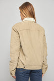 Chaqueta casual  beige levis talla M 555