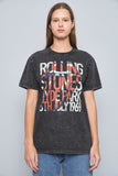 Polera casual  gris the rolling stones talla M 161