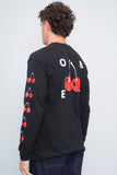 Polera Negro obey clothing Talla L Image 2
