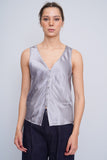 Blusa Gris Madewell Talla 0