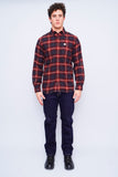 Camisa escocesa roja Carhartt Talla S Image 3