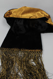 Pañuelo negro/dorado Valerie Stevens  Talla TU Image 2