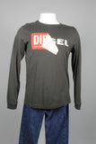 Polera Gris Diesel Talla TU