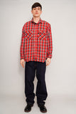 Camisa escocesa roja Carhartt Talla Xl Image 3